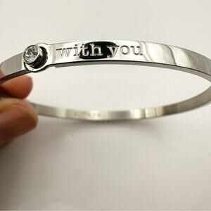 Brosway Bracelet ALWAYS WITH YOU SIlver tone Bangle Casual Inspirational